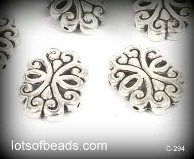 Filigree Fancy two strand spacer